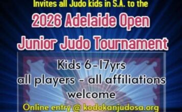 Torneo Abierto Juvenil de Judo de Adelaida 2026 / 2026 Adelaide Open Junior Judo Tournament
