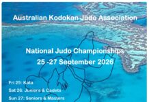 AUSTRALIAN KODOKAN JUDO ASSOCIATION 2026 NATIONAL CHAMPIONSHIPS / Campeonatos Nacionales 2026 de la Australian Kodokan Judo Association