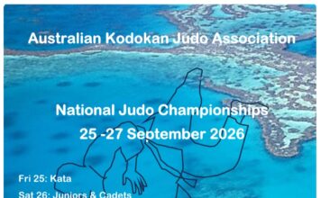 AUSTRALIAN KODOKAN JUDO ASSOCIATION 2026 NATIONAL CHAMPIONSHIPS / Campeonatos Nacionales 2026 de la Australian Kodokan Judo Association
